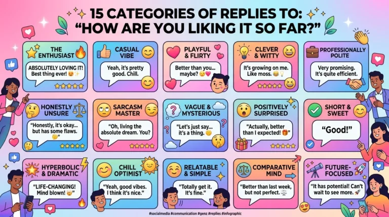 Replies to how are you liking it so far