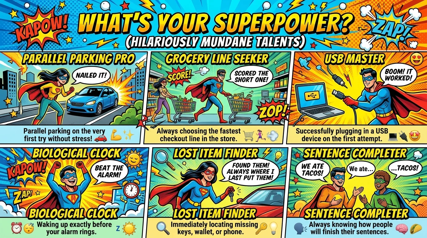 Funny answers to “what’s your superpower”