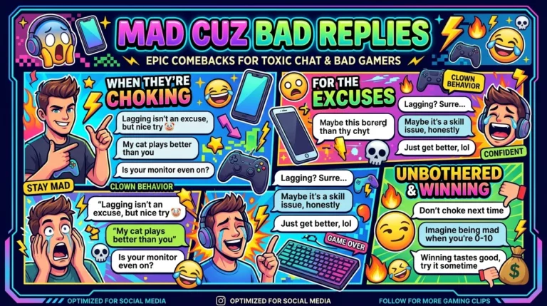Mad cuz bad replies