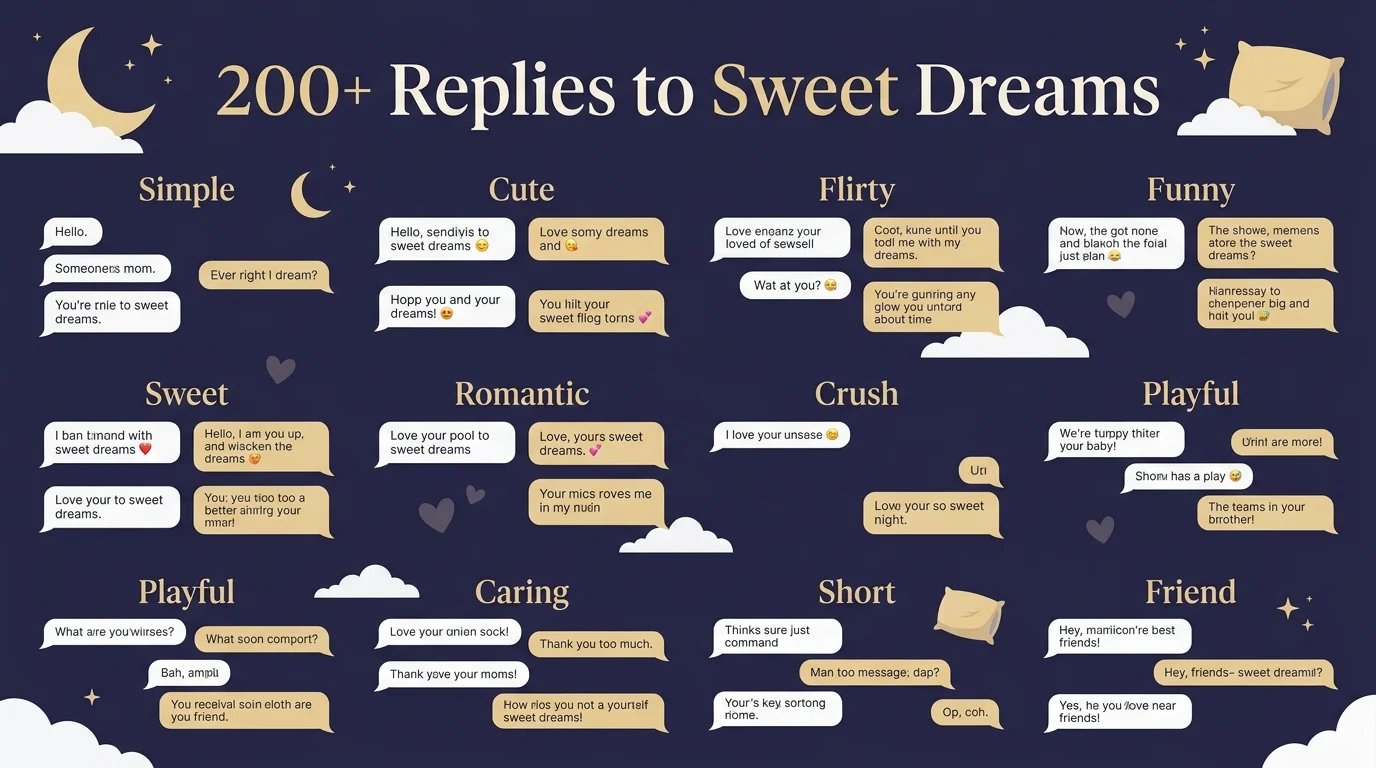 Reply to “sweet dreams”