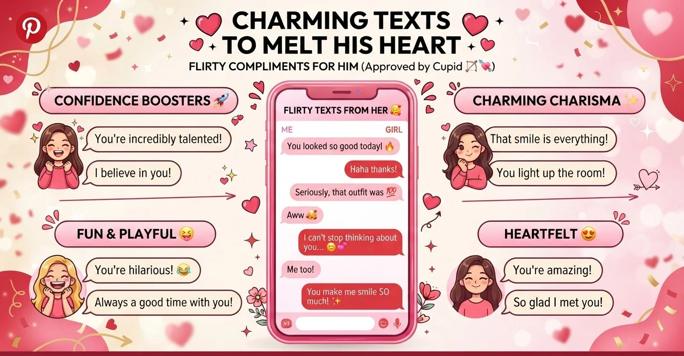 Flirty compliment texts from a girl