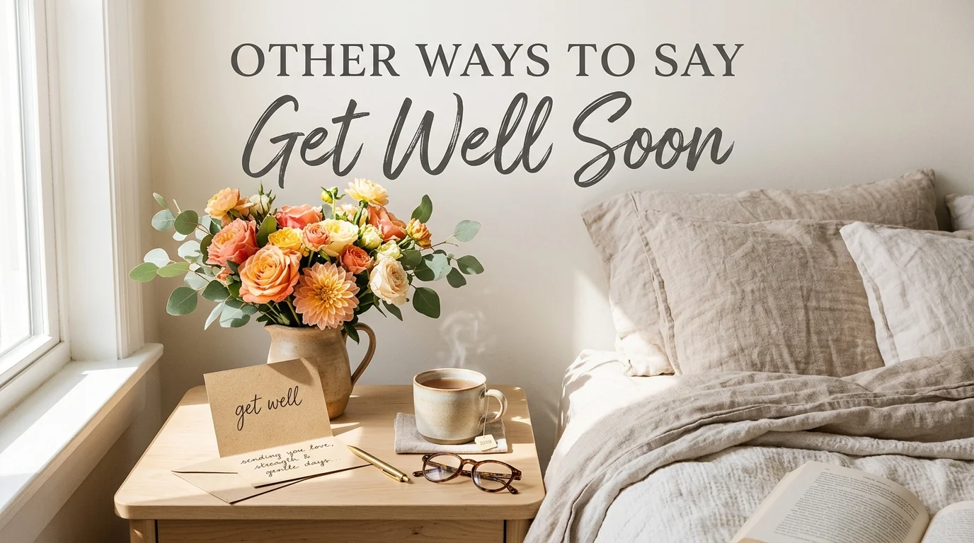 other ways to say get well soon