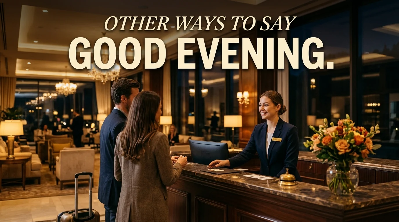 other ways to say good evening