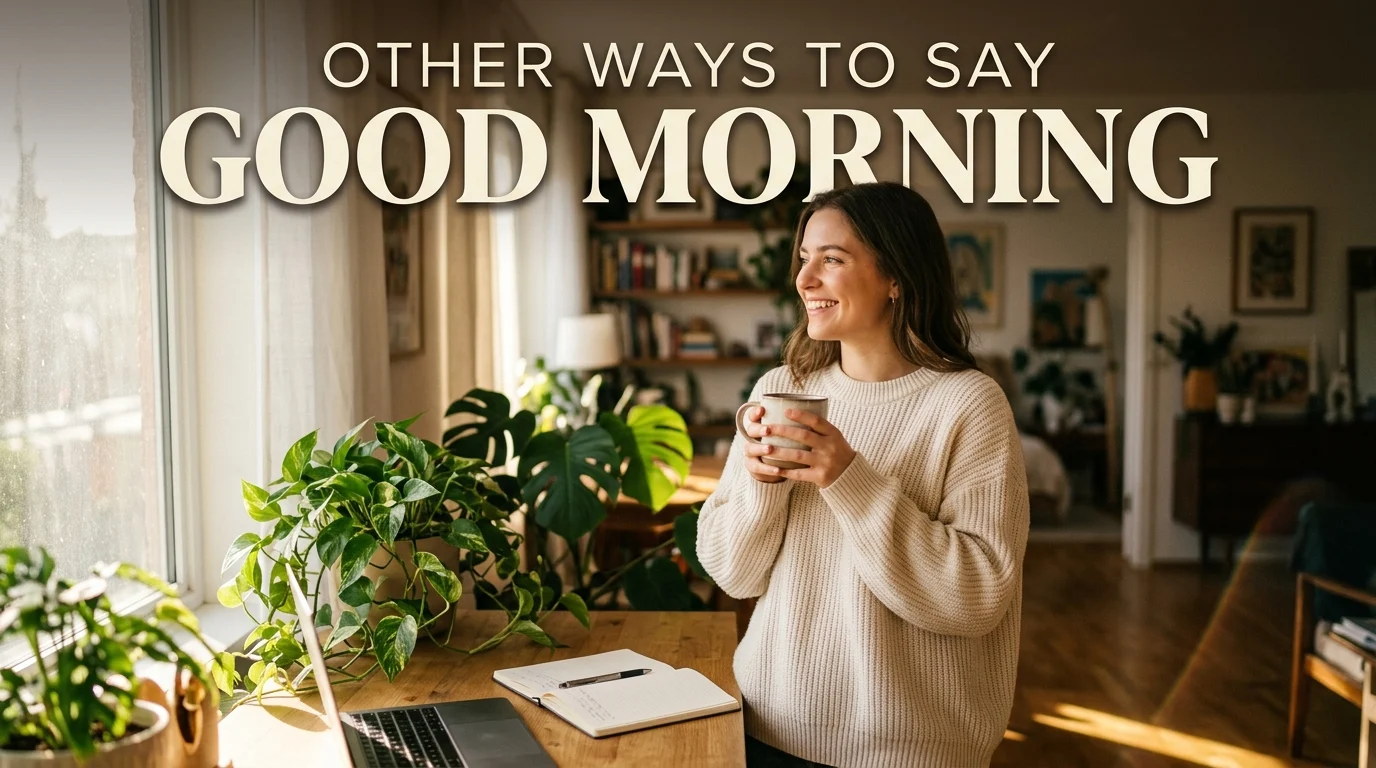 other ways to say good morning