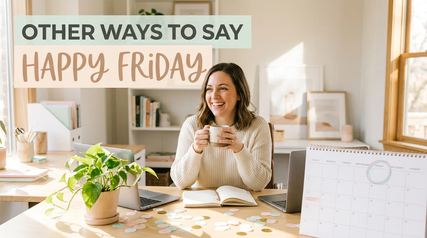 other ways to say happy friday