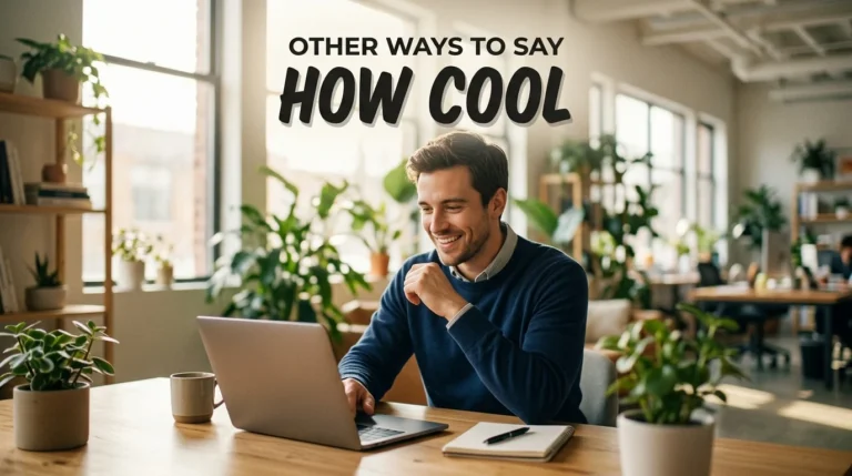 other ways to say how cool