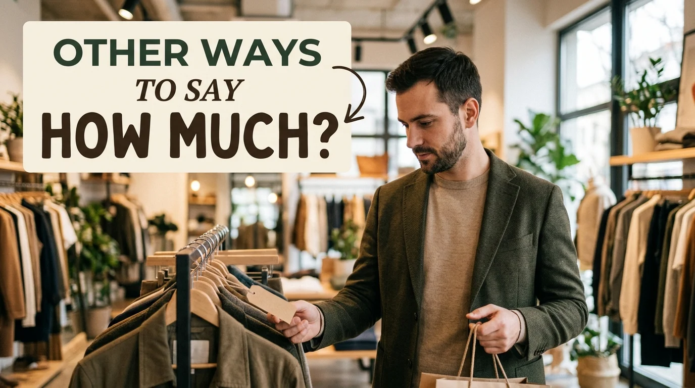 other ways to say how much