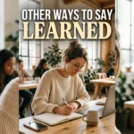 other ways to say learned