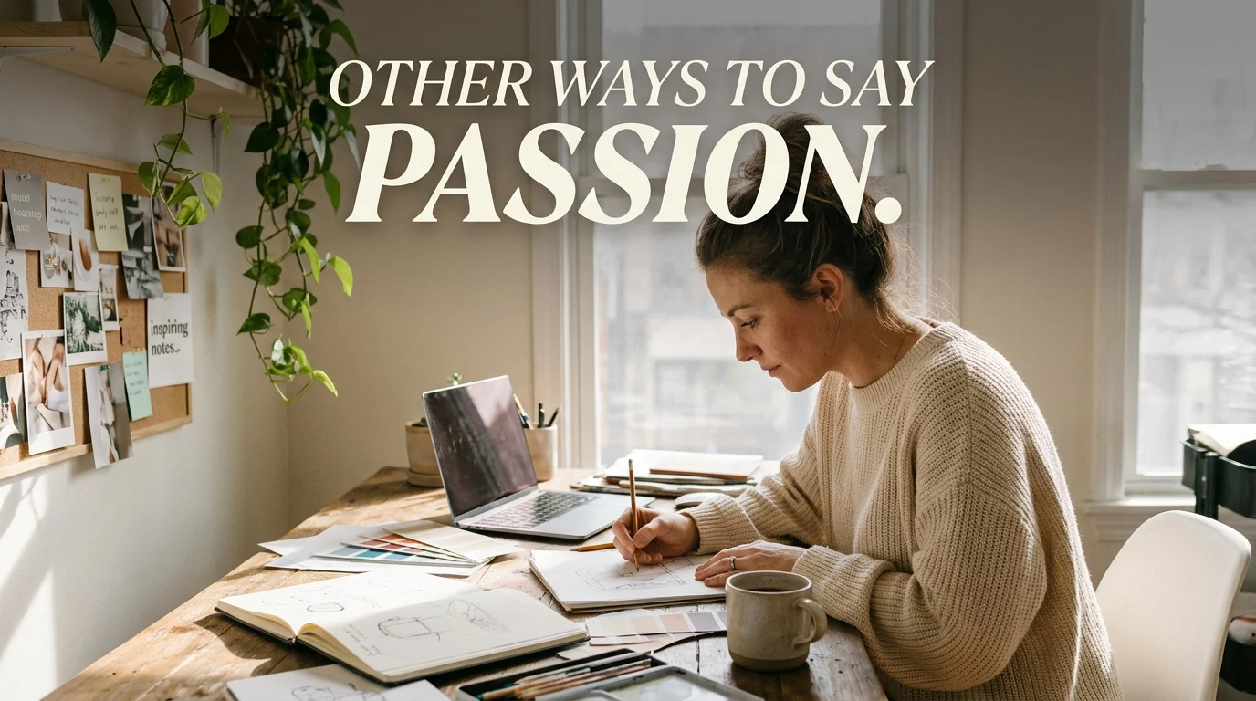 other ways to say passion