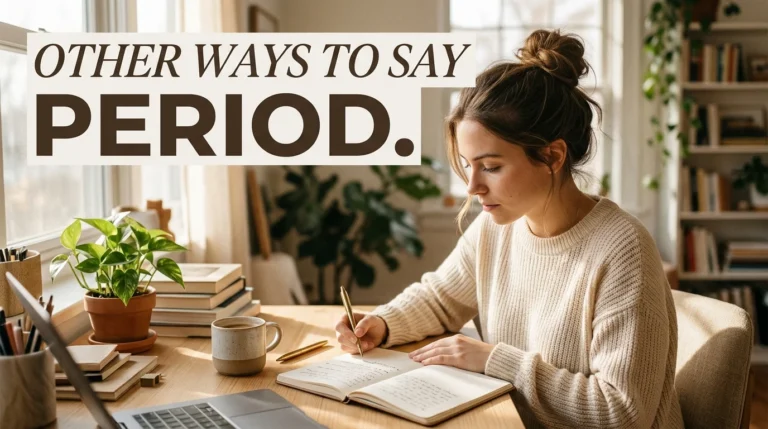 other ways to say period