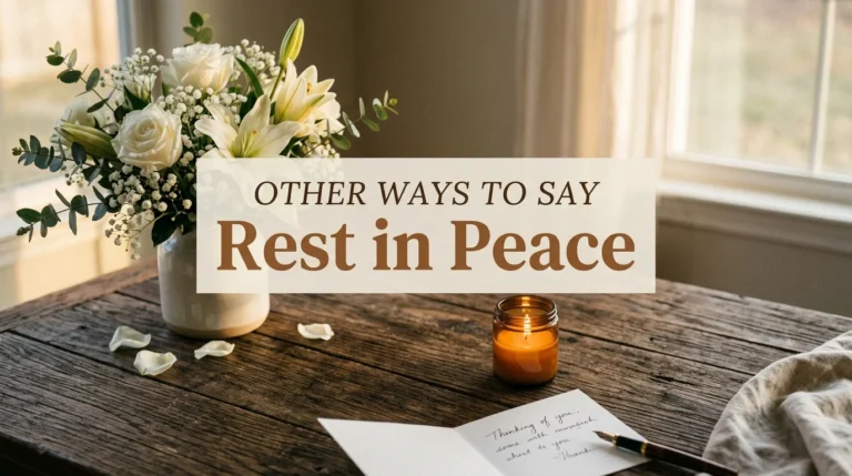 other ways to say rest in peace