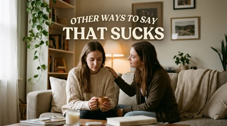 other ways to say that sucks